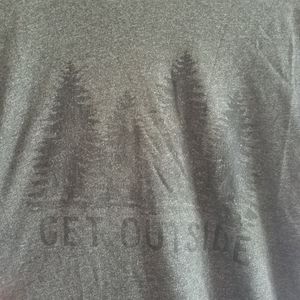 Retro GET OUTSIDE Men's Tshirt